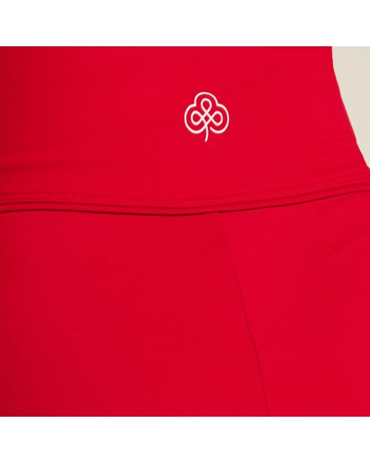 Be Athletica Red Be One Eighty Cycling Shorts