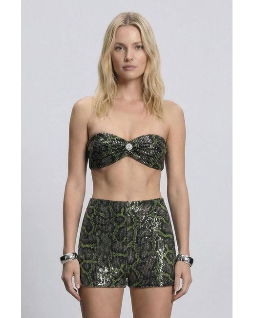 No'design Black Caterina Strapless Bustier
