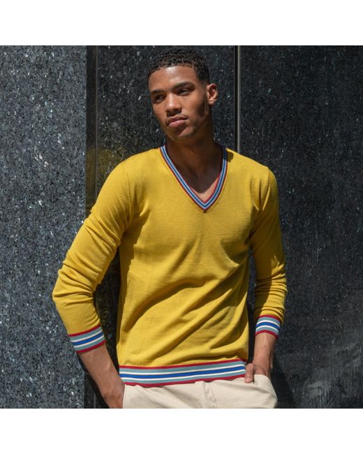 MG Rivers Silk Extrafine Merino The V 