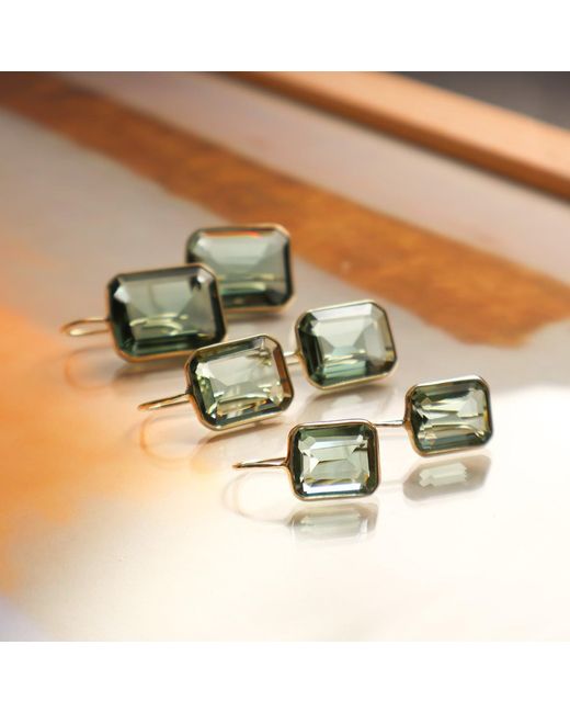 Hye Jane Jewelry Metallic Small Quartz Gemma Earrings