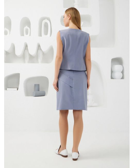 Lumina Eligma Blue Collar-Elle Vest