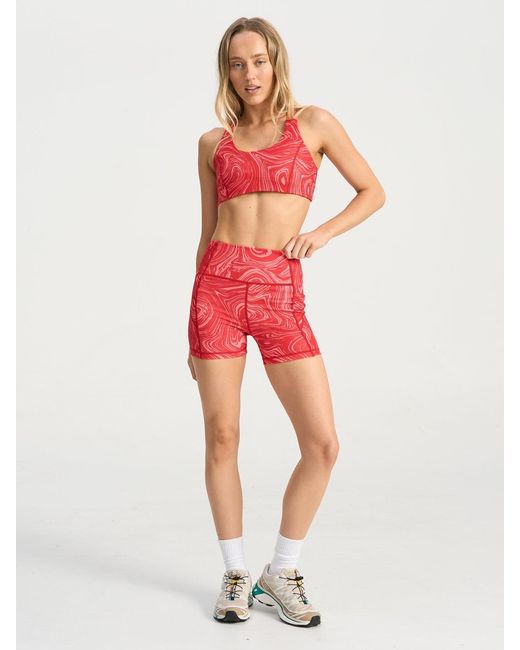Bondi Active Red Forma Evolve Support Bra