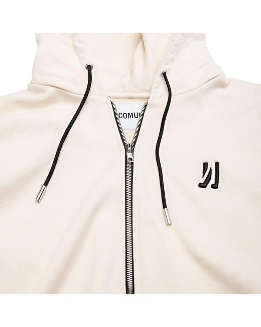Comune Natural Neutrals Luka Zip-Up for men