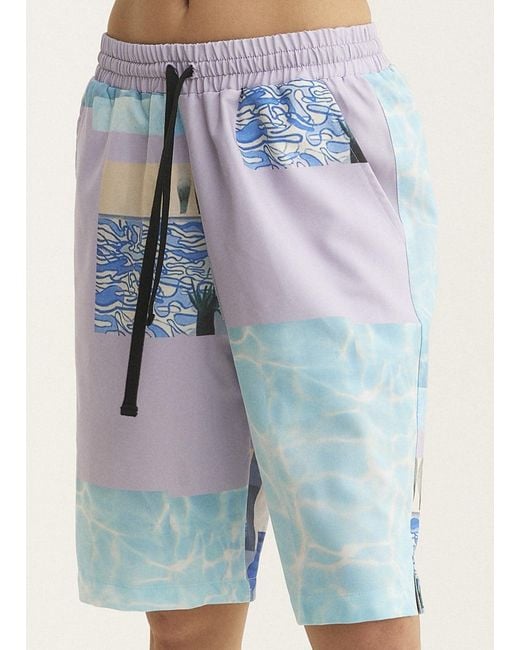 mysimplicated Blue Bermuda Shorts