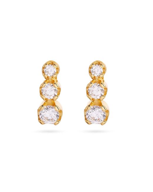 Onewildone Metallic Three Wishes Earrings