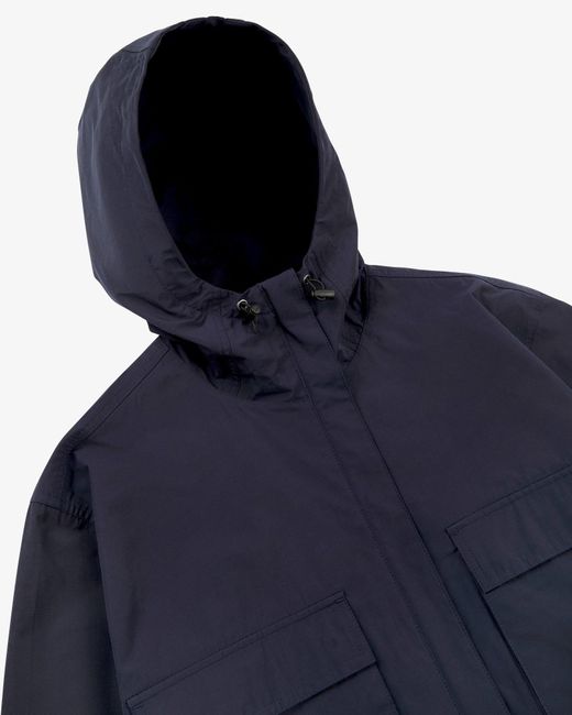 Uskees Blue Evo Shell Coat for men