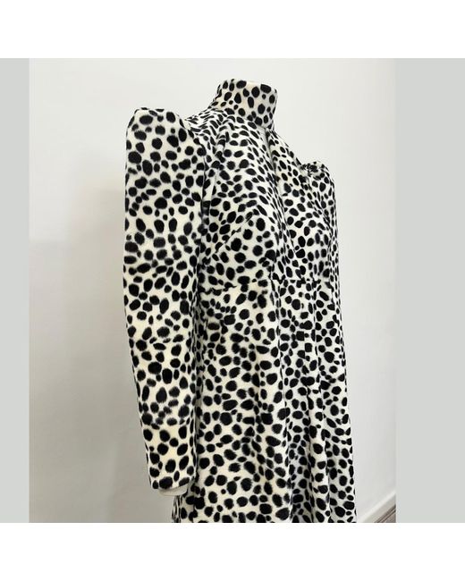 Couture to Your Door Black Boho Animal Print Maxi Dress