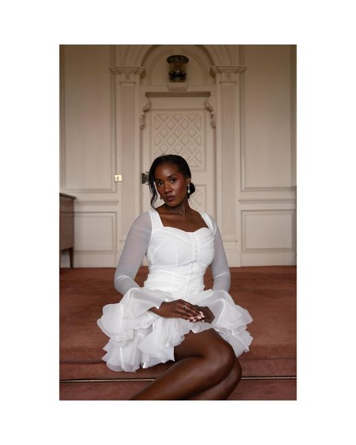 Lamide Sadipe Gray Aria Dress