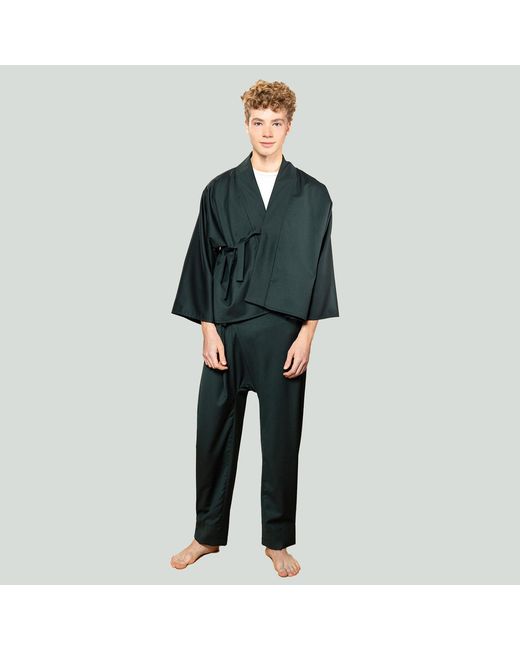 MOE Green Pine Wool Jacket Reversible