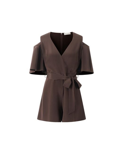 Emma Wallace Brown Haven Romper