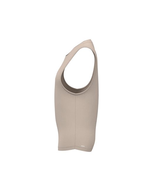 Aora Athletics Brown Athletic Eco-Friendly Muscle Tank Top With Moisture-Wicking And Breathable Fabric