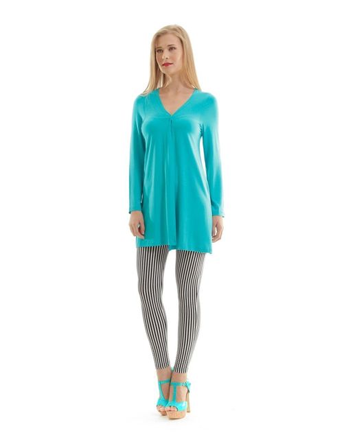 Conquista Blue Open Front Cardigan