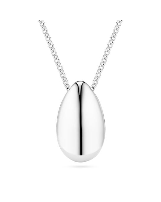 Sif Jakobs Jewellery Metallic Necklace Goccia Grande