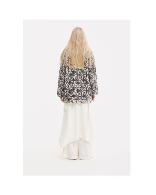 Julia Allert White Two-Piece Set Knit Dress And Pants
