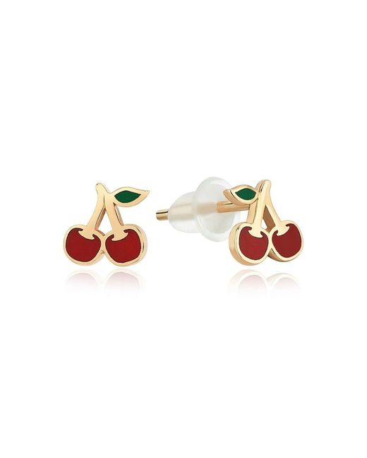 Reis Jewellery Metallic Reis Kids Cherry Earrings