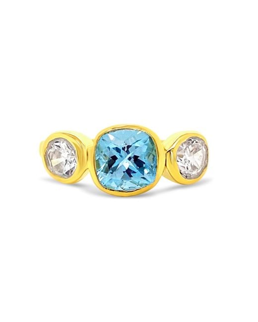 GEM BAZAAR Blue Lady Margaret Ring