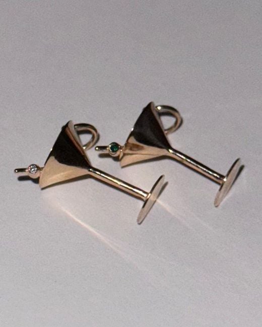 Öugie Metallic The Martini Pendant: Extra Dirty