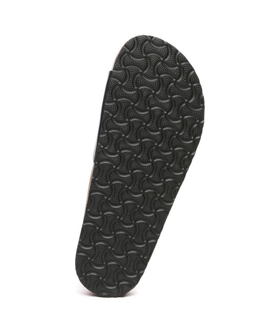 EverAu Australia Blue Swan Leather Easy Slip-On Sandals