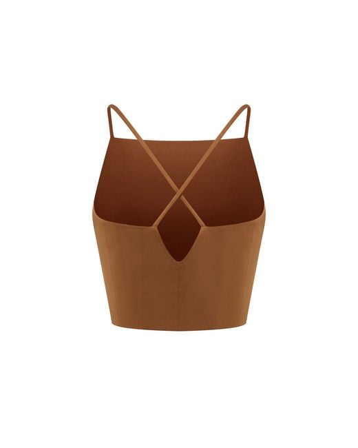 Emma Wallace Brown Kit Top