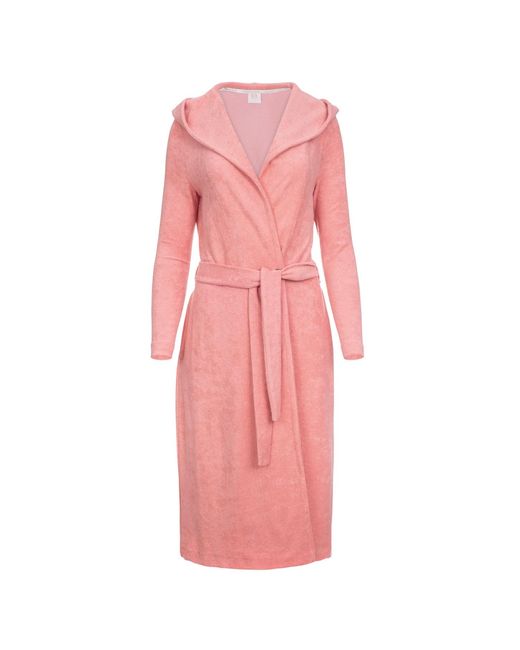 Oh!Zuza Pink Cotton Terry Hooded Robe