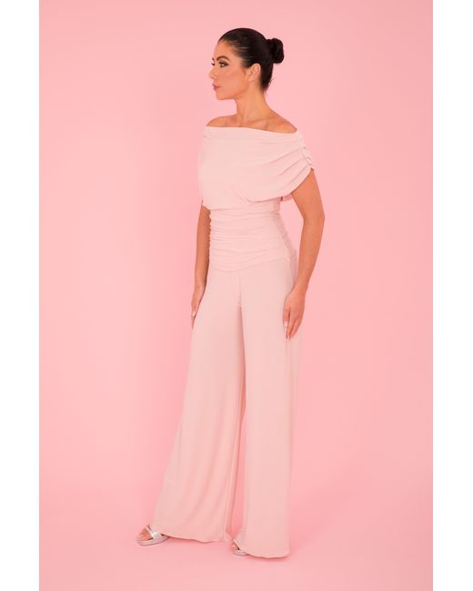 Atom Label Pink Carbon Jumpsuit
