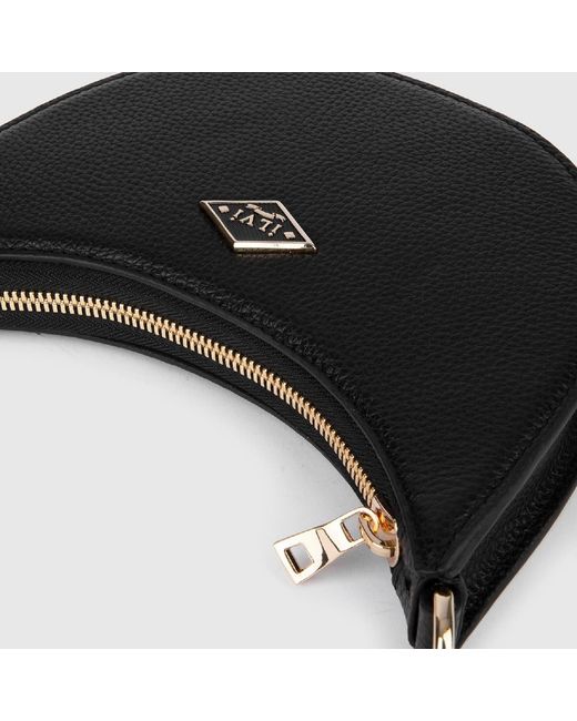Ilvi Black Sindire Floater Leather Shoulder Bag