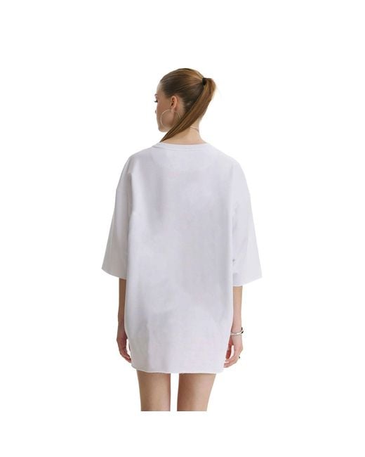 mysimplicated White Oversized T-Shirt