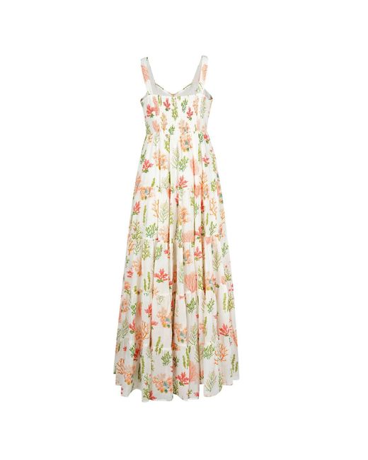 Em & Shi Metallic Ocean Love Tiered Dress