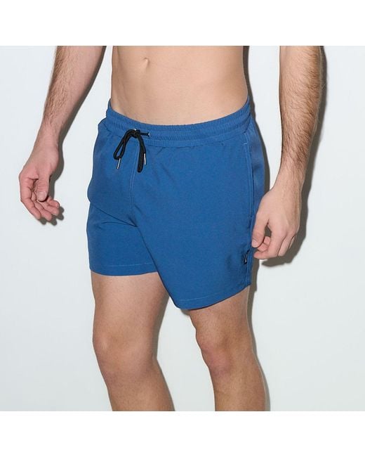 Playaluxe Blue Tulum Volley Swim Trunk Petrol for men