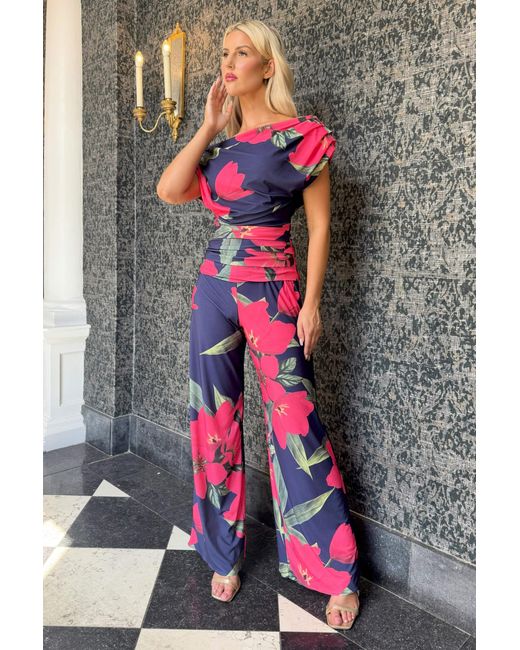 Atom Label Red Carbon Jumpsuit
