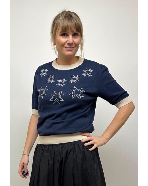 GROBUND Blue Alva Tee