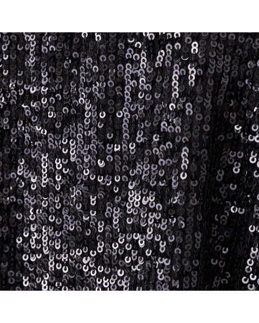 Lita Couture Black Sequin Mini Dress
