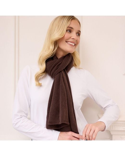 Cove Brown Lucy Multi Way Cashmere Wrap