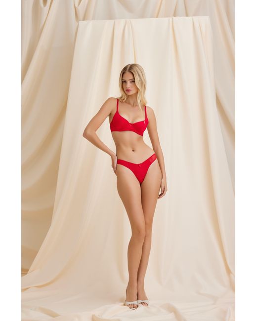 Scarlett Gasque Red Tallulah Knicker