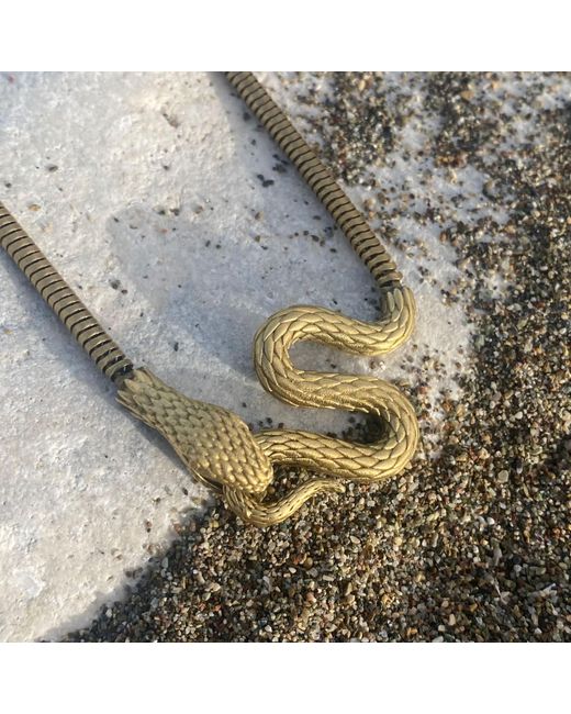 Zeworks Metallic Naga Necklace