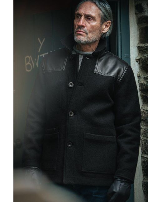 &SONS Trading Co Black Curtis Donkey Jacket for men