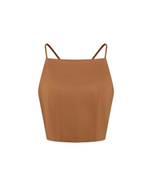 Emma Wallace Brown Kit Top