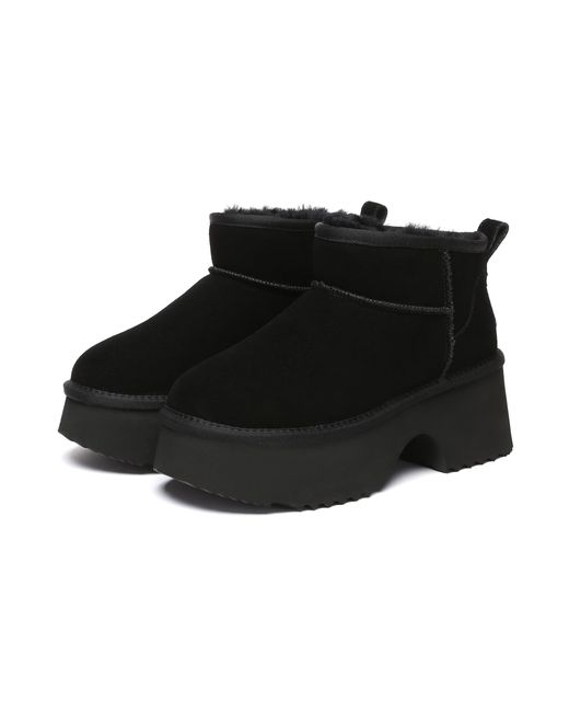 EverAu Australia Black Nicobar Mid Boots