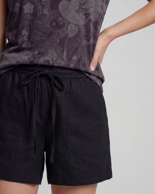 Lords of Harlech Black Leanne Drawstring Short