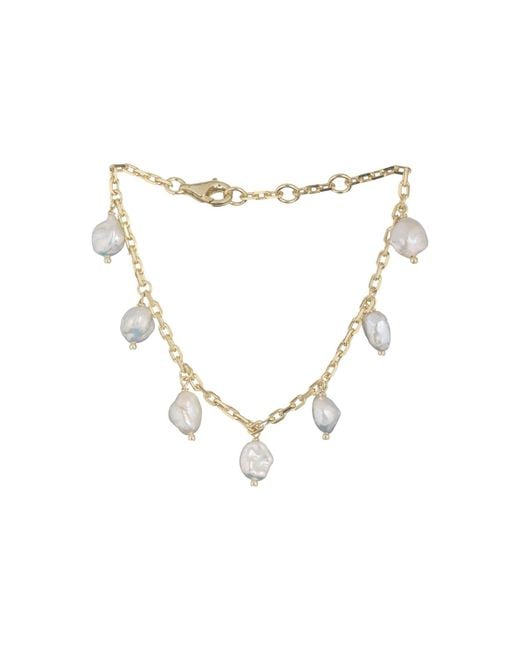Chiara Tedeschi Jewellery Metallic Keshi Bracelet