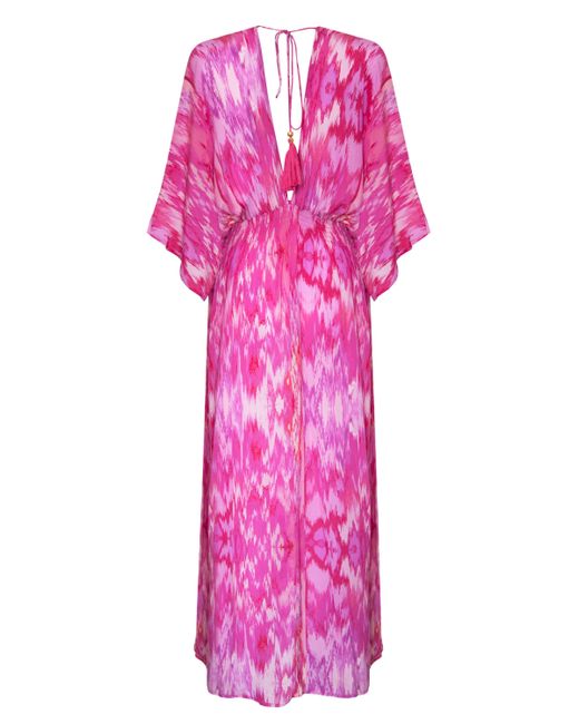 Sophia Alexia Pink Magical Capri Kimono Dress