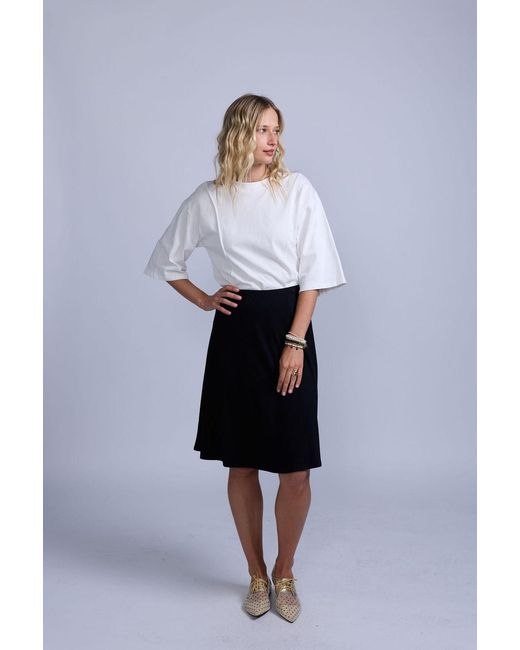 Rave on Trend Black Classic Skirt