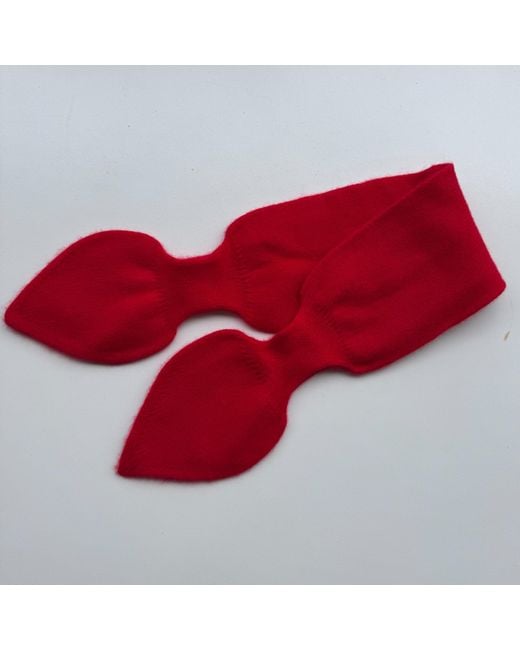 My Little Nature Red Pure Cashmere Scarf