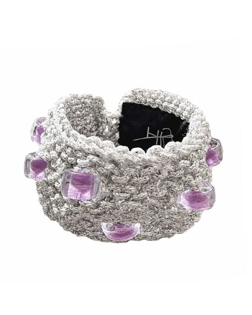 Hilo De Mar Multicolor Cute Narrow Bracelet With Crystals