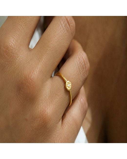 1610Istanbul Metallic Million Stone Ring