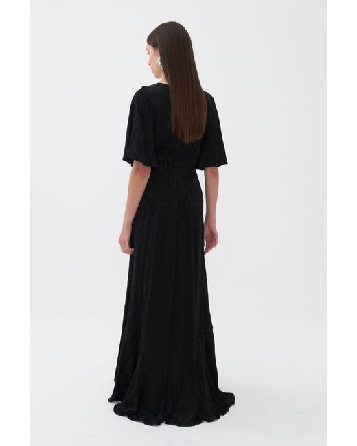 asymmetrical flounce dress Milly