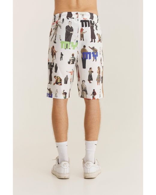 mysimplicated White Bermuda Shorts for men