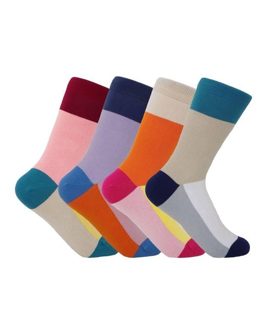 Peper Harow - Made in England Blue Victoria Socks – Bundle
