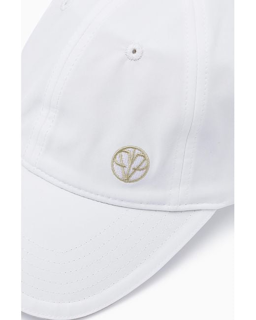 Victoria Paulsen White Waterproof Regular Hat