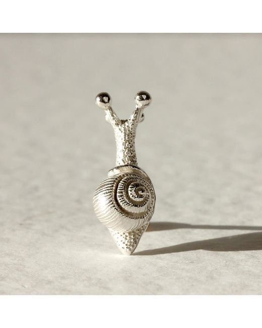 Lee Renee Metallic Baby Snail Lapel Pin – for men